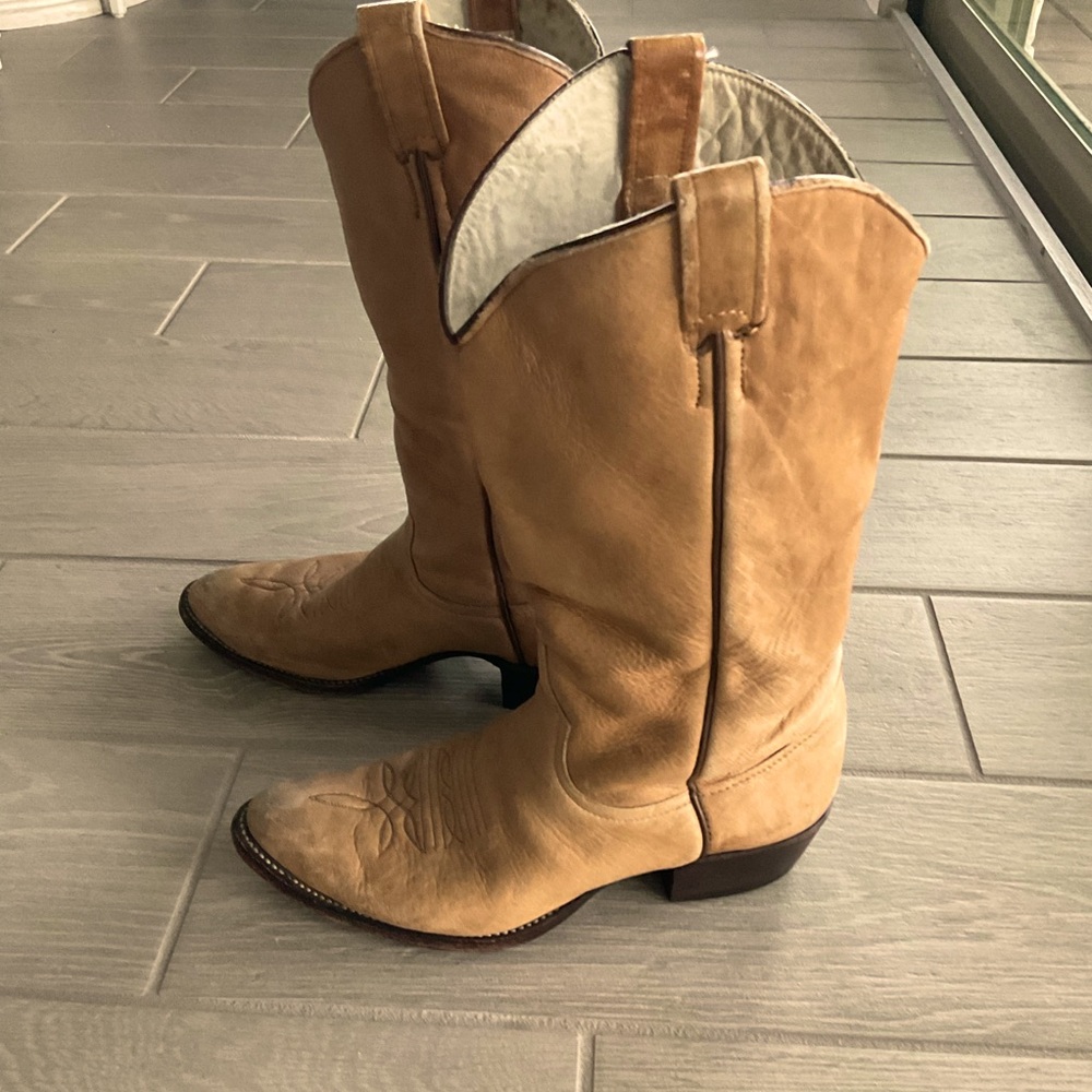 Vintage Larry Mahan’s Western Boots Made in Texas